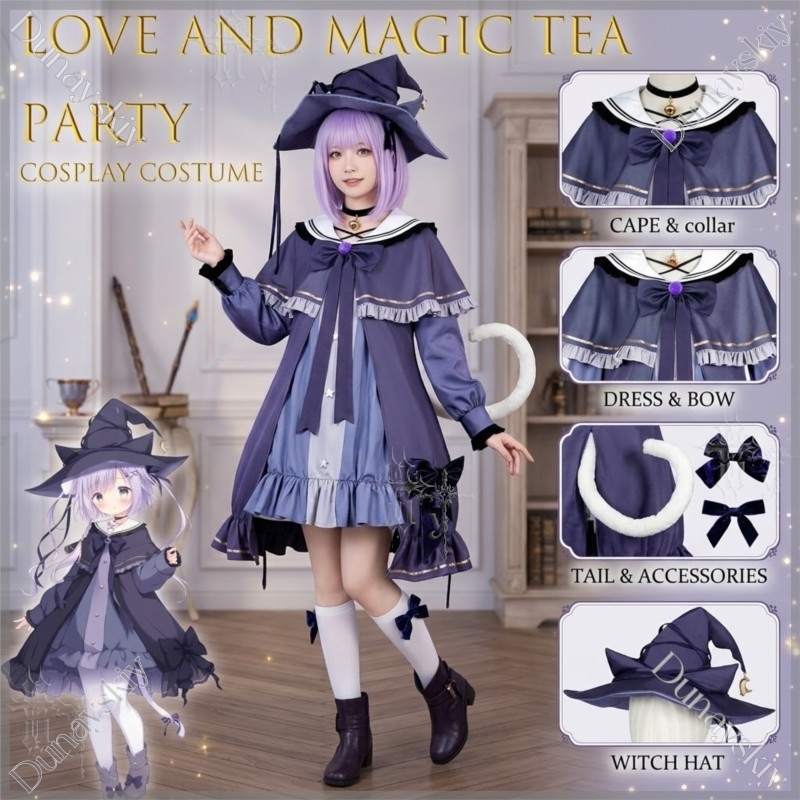 Japanese Tea - Fantasia de Cosplay Siska Baiyu, Novo