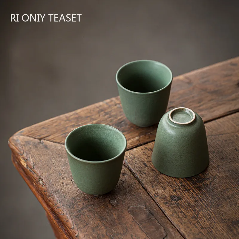 1 pc japonês verde cerâmica xí - Japanese Pottery avaliação e preço