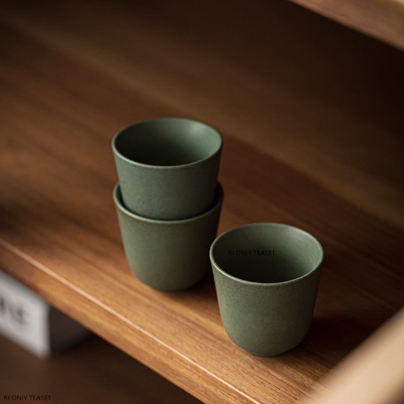 1 pc japonês verde cerâmica xí - Japanese Pottery avaliação e preço