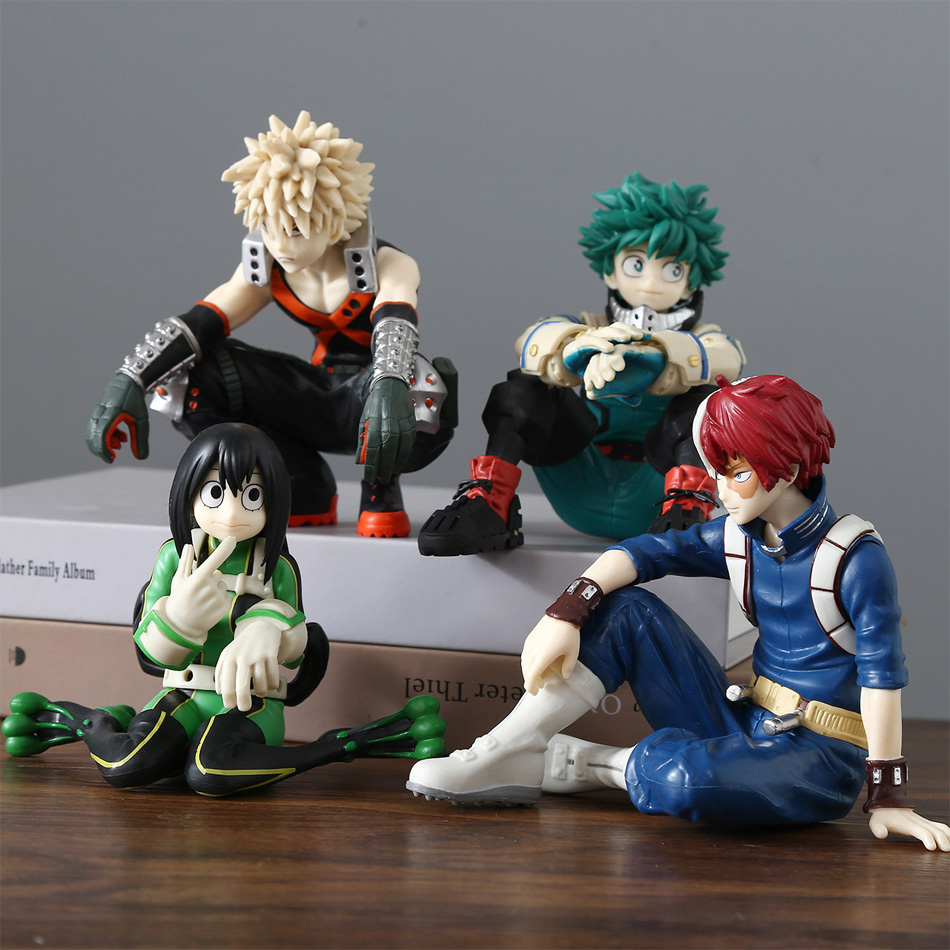 Novas Figuras de Anime My Hero - Furoshiki avaliação e preço