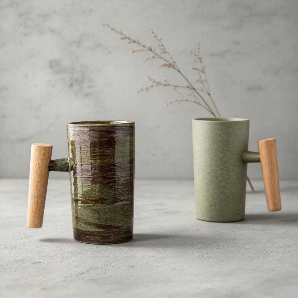 Caneca de café de cerâmica com - Japanese Tea avaliação e preço