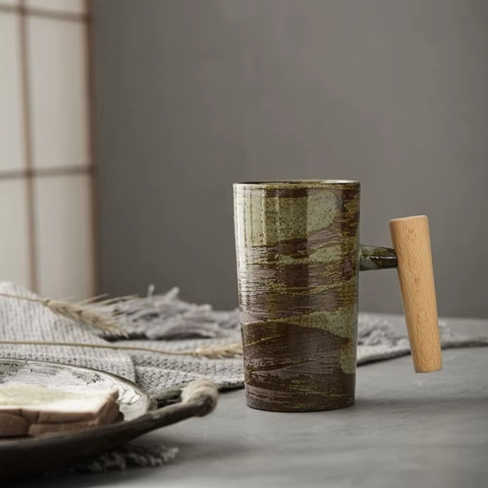 Caneca de café de cerâmica com - Japanese Tea avaliação e preço