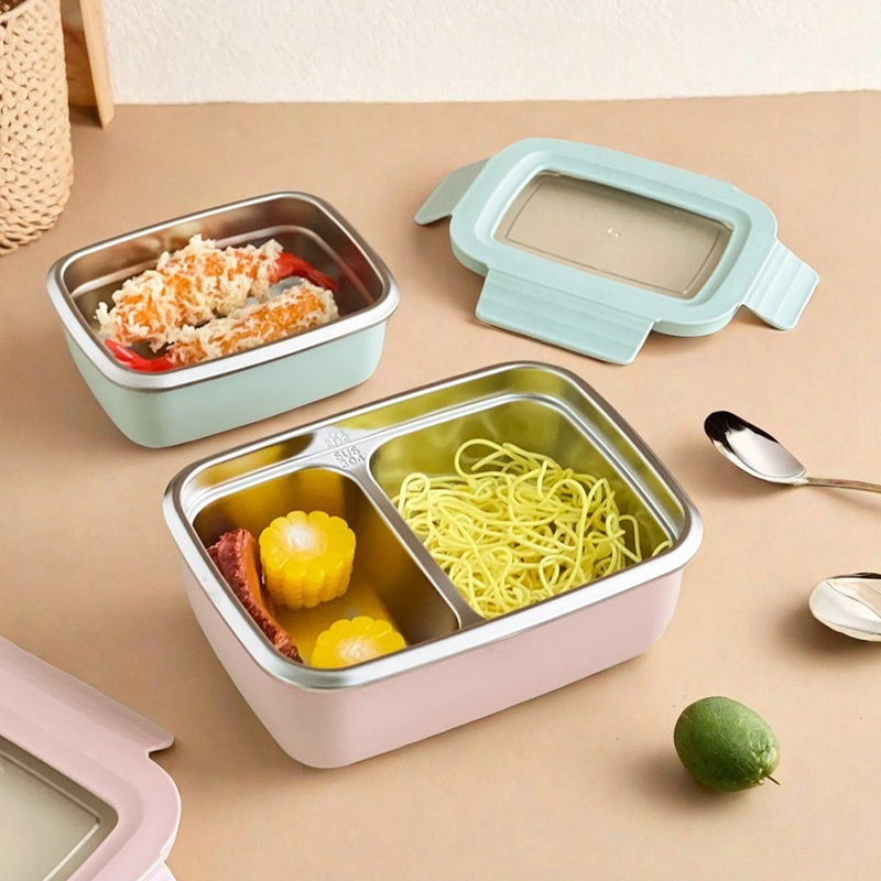 Marmita Bento Dividida em Aço  - Bento Box avaliação e preço